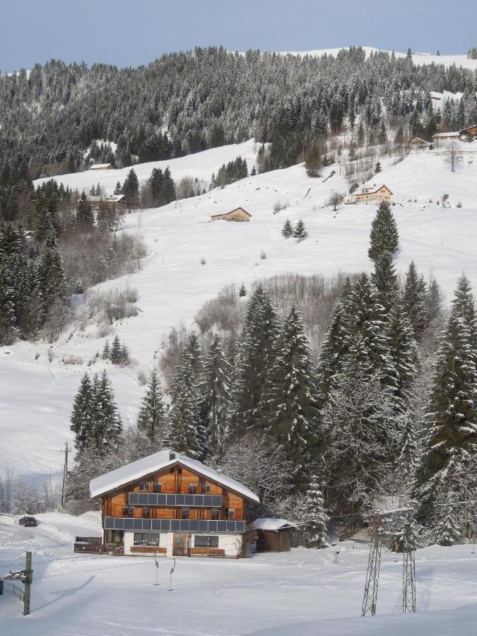 Kleine Ferienwohnung Am Rande Der Wildnis Sibratsgfäll Exterior foto