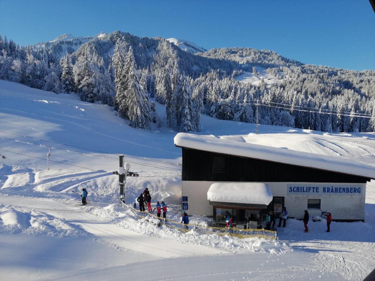 Kleine Ferienwohnung Am Rande Der Wildnis Sibratsgfäll Exterior foto